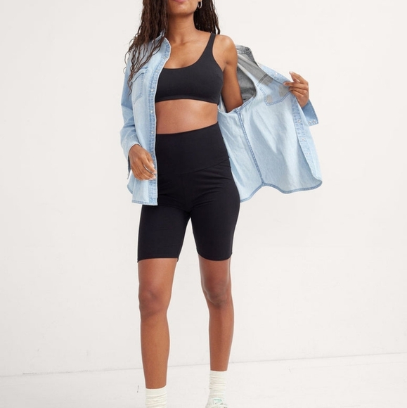 Hatch Ultimate Before During & After Bike Short Black XS Maternity Postpartum - Picture 1 of 9